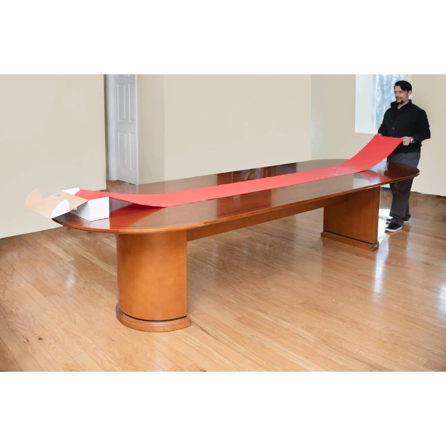 54 In. x 300 Ft. Cut To Size Table Roll | Aqua