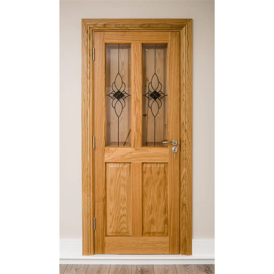 Addison PF 4P Oak Door Gatsby Glass