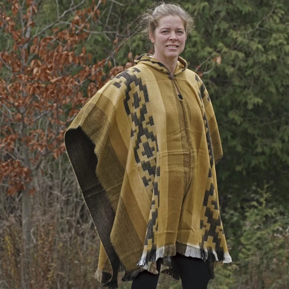 Alpaca Hooded Ponchos