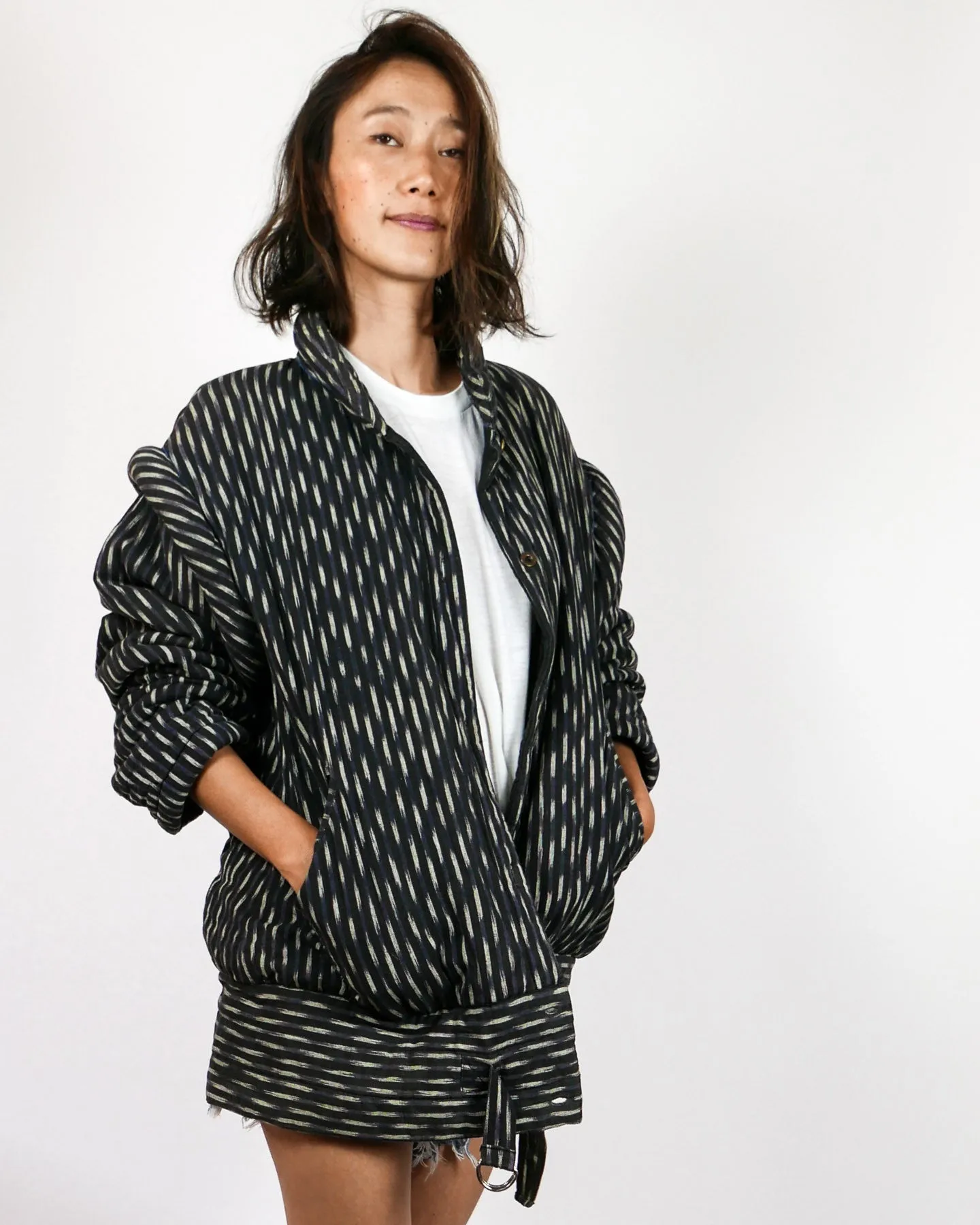 Avant Garde Quilted 1980's Bomber