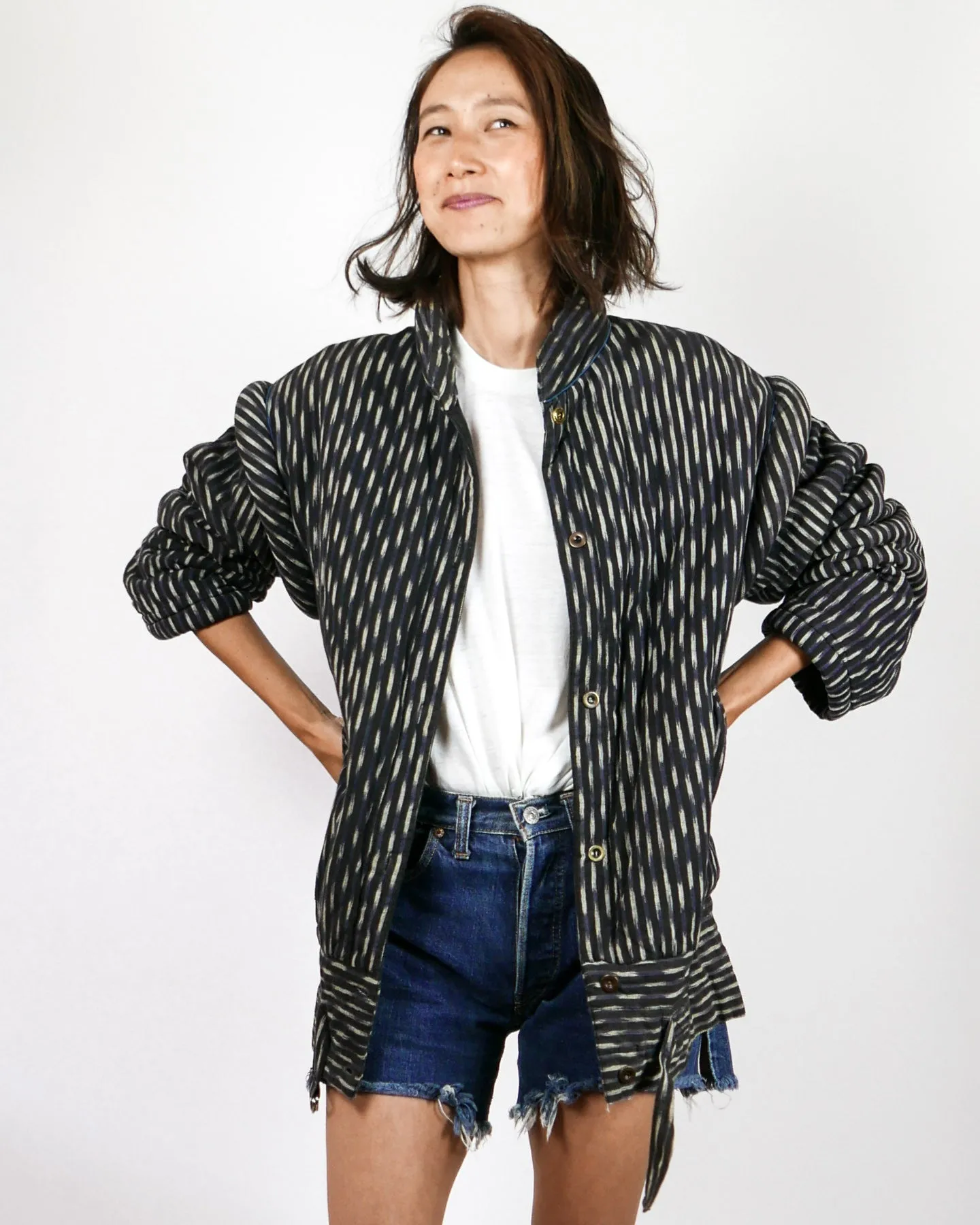 Avant Garde Quilted 1980's Bomber