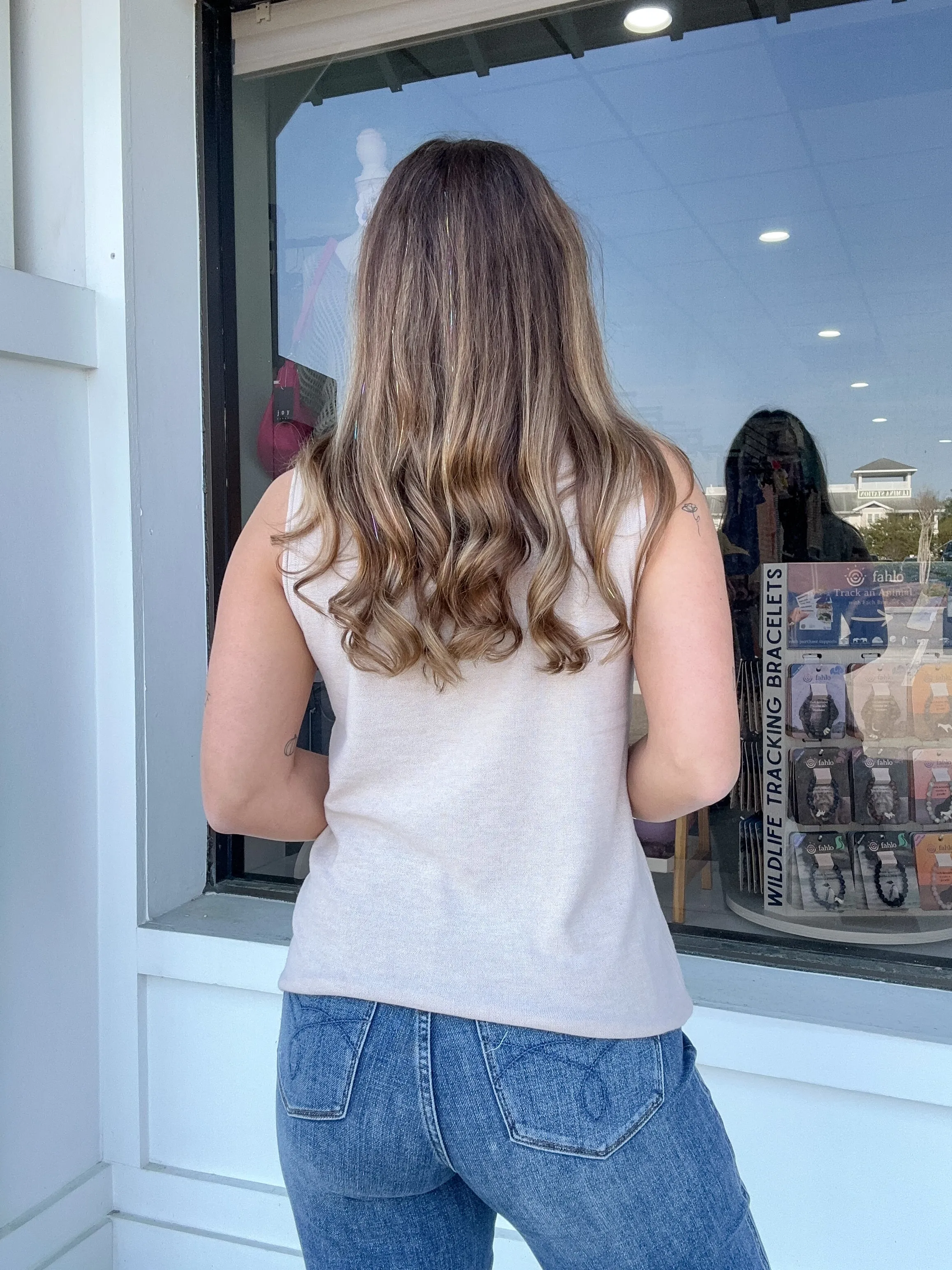 Basic Sleeveless Sweater Top