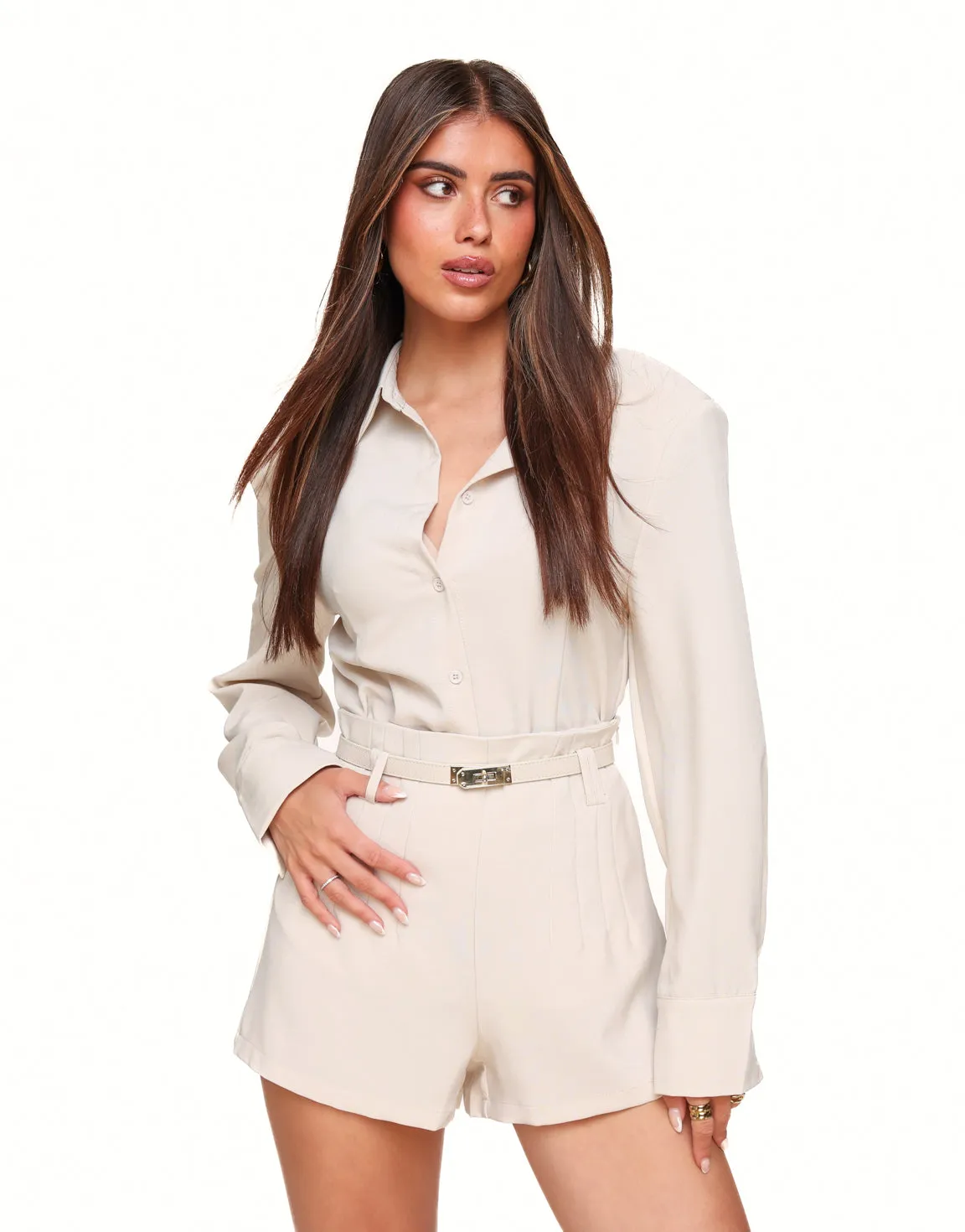 Beige Classic - Blouse