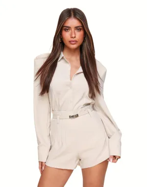 Beige Classic - Blouse