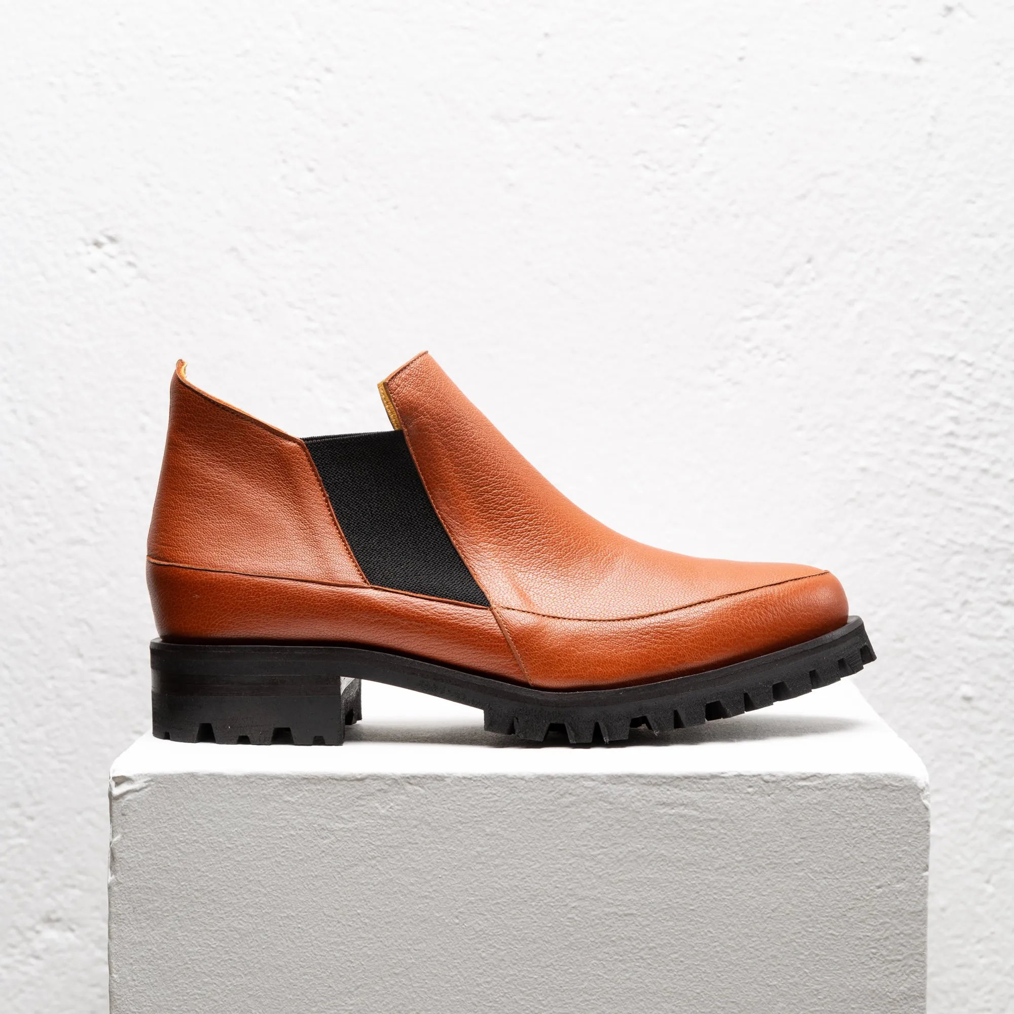 Beth Tan Ankle Boots