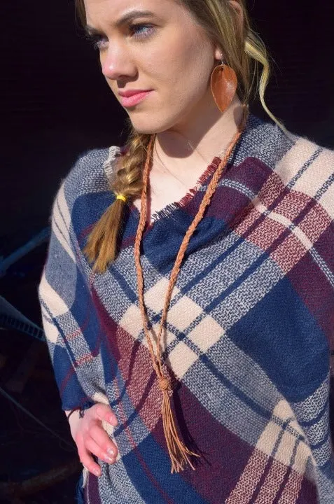 Blanket Scarf Ponchos