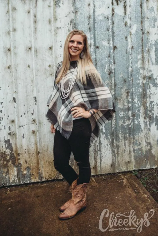 Blanket Scarf Ponchos