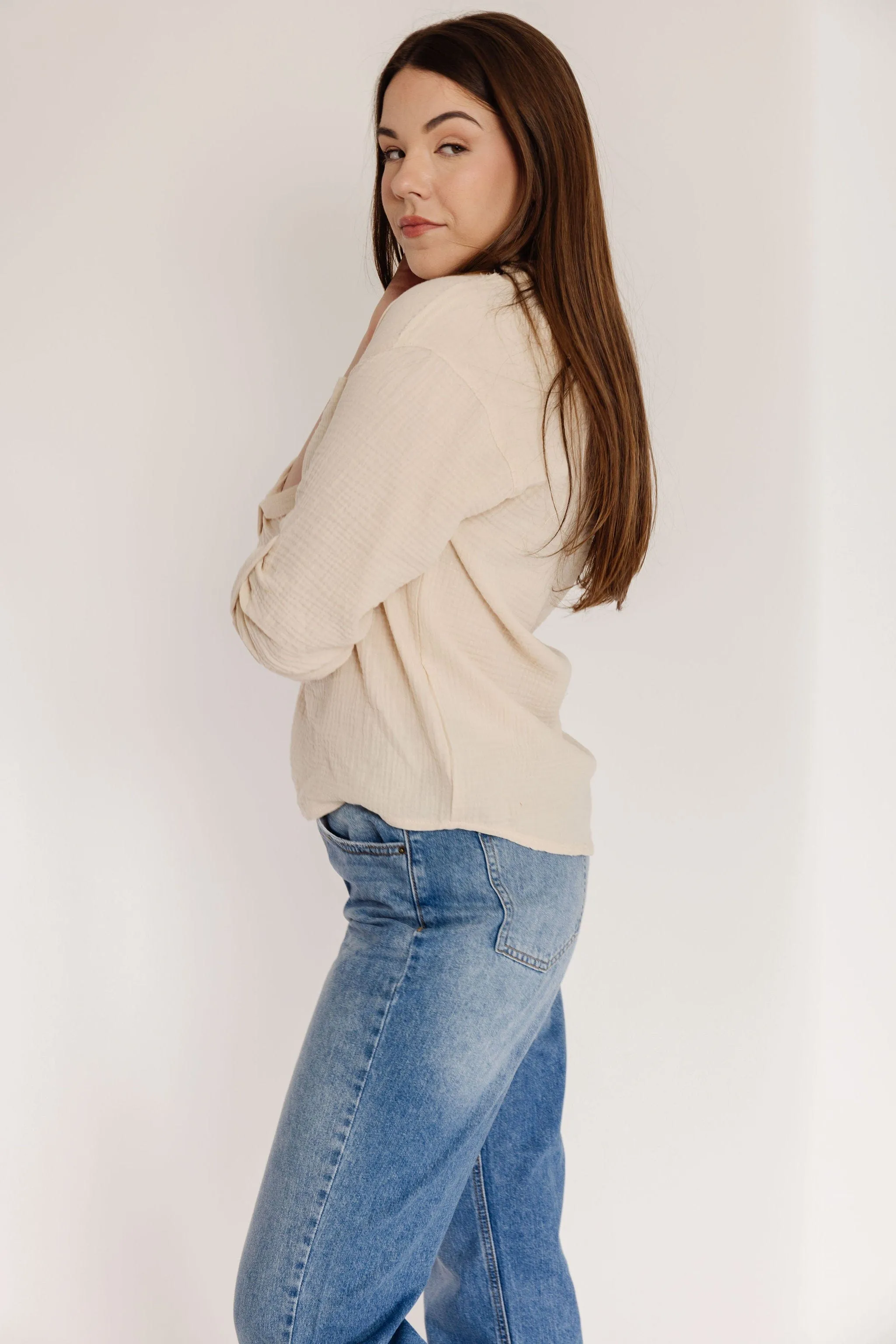 Celeste Blouse in Natural