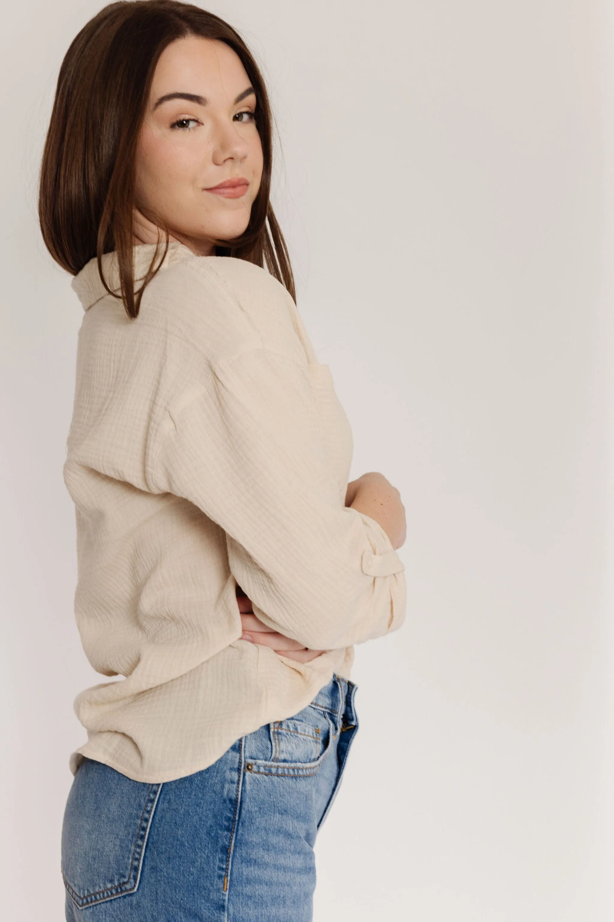 Celeste Blouse in Natural