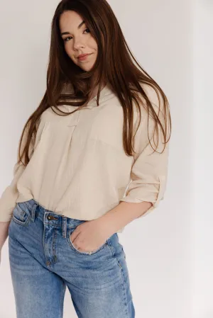 Celeste Blouse in Natural