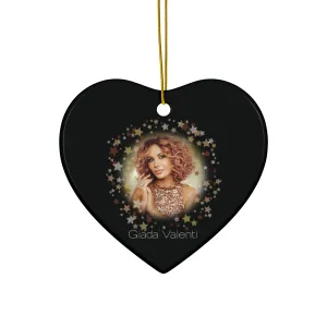 Ceramic Ornament with Italian Design print | Giada Valenti | Black | Christmas Ornament | Christmas Gift
