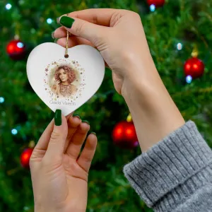 Ceramic Ornament with Italian Design print | Giada Valenti Collection
