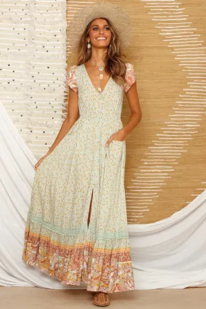 Coachwood Maxi Dress Sage