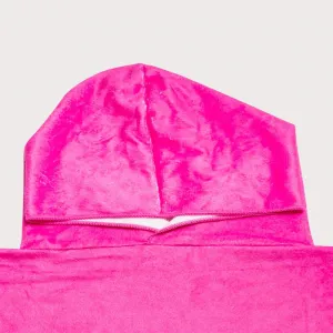 COEGA Girls Kids Poncho-Berry Pink