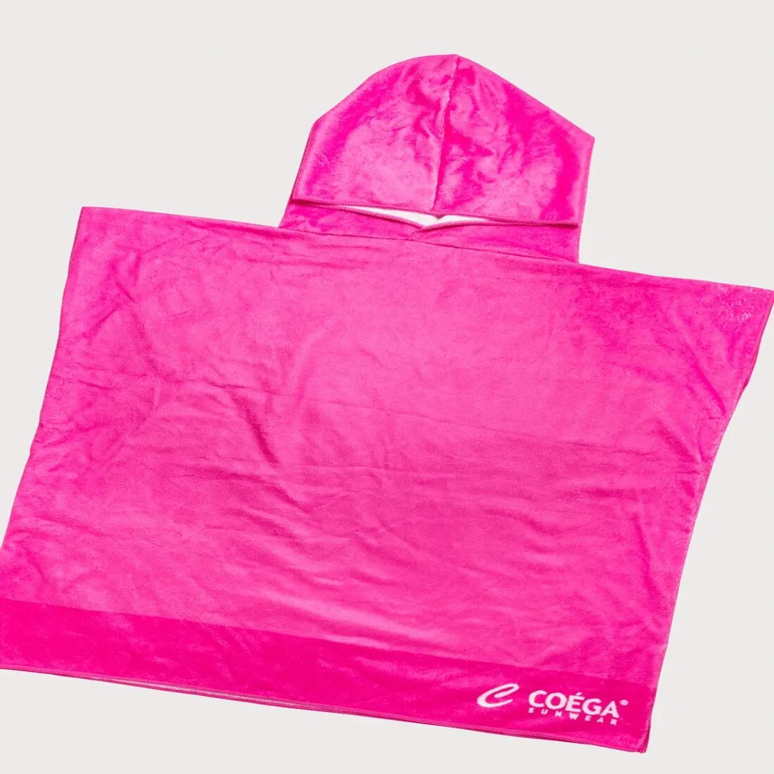 COEGA Girls Kids Poncho-Berry Pink