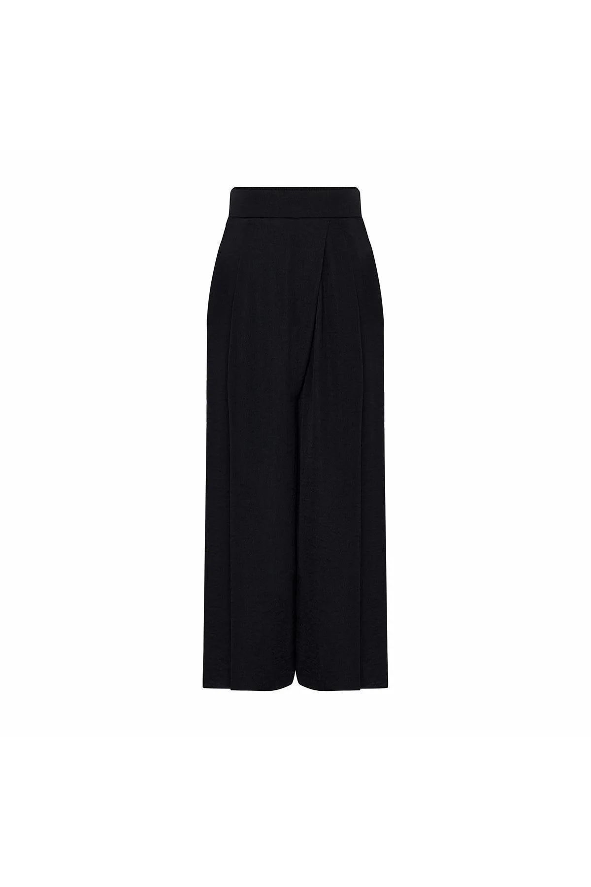 Comfortable Form Short Leg Black Trousers