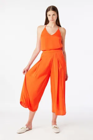 Comfortable Form Short Leg Pomegranate Trousers