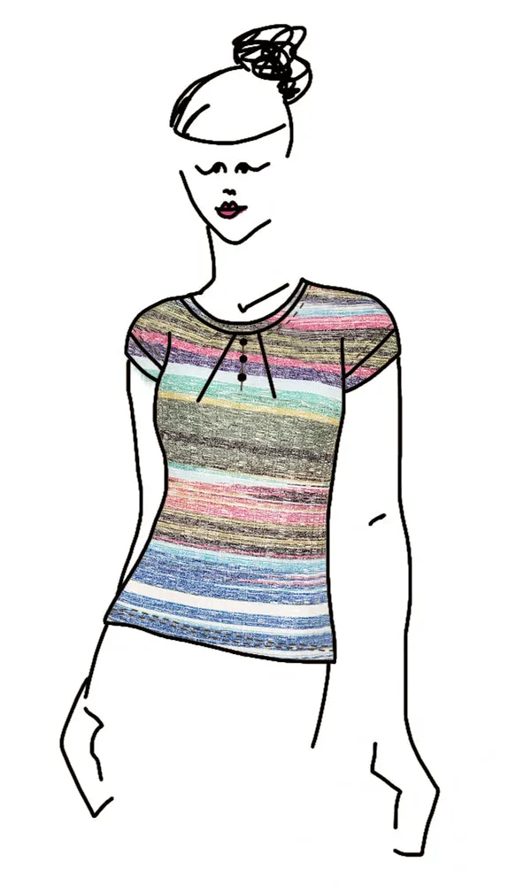 CORA Bright Floral Tee - FINAL SALE