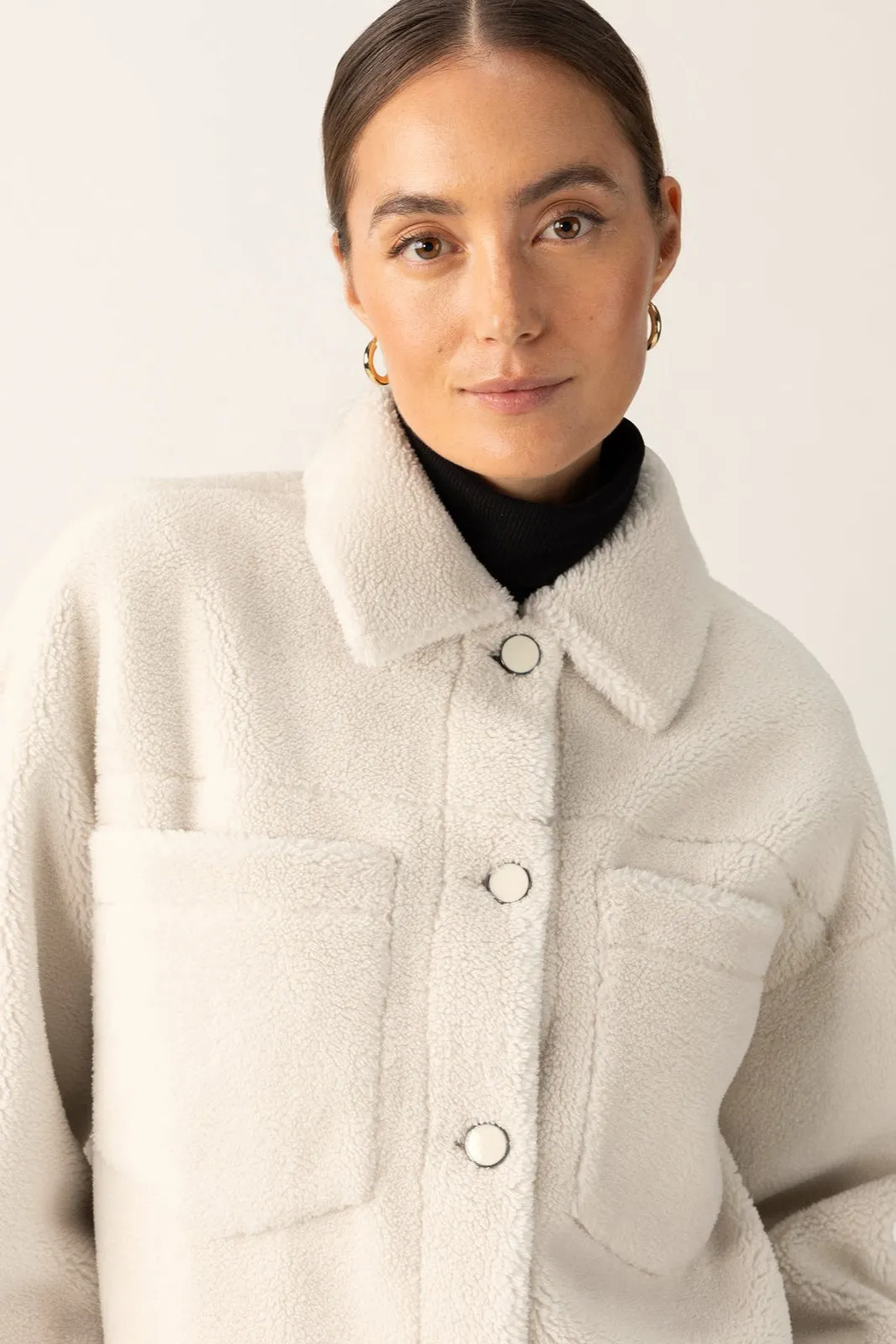 Cozy Sherpa Shacket
