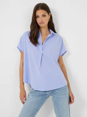Crepe Light Popover Shirt