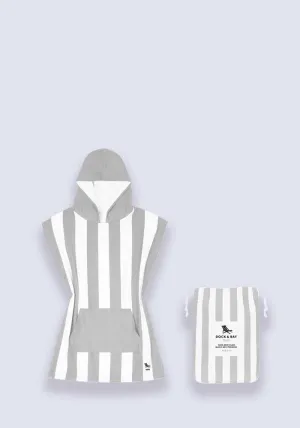Dock & Bay Kids Cabana Mini Poncho Goa Grey Age 2 - 4