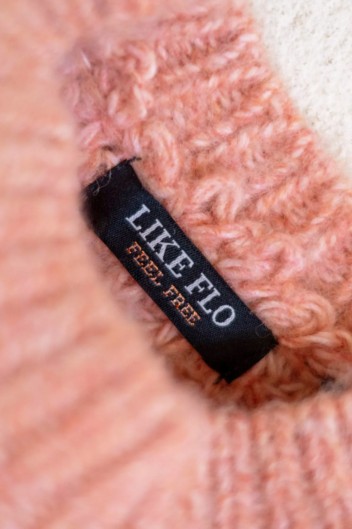 Door Sweater Oranje
