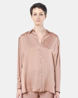 Elma Air Shirt in Nude Pink