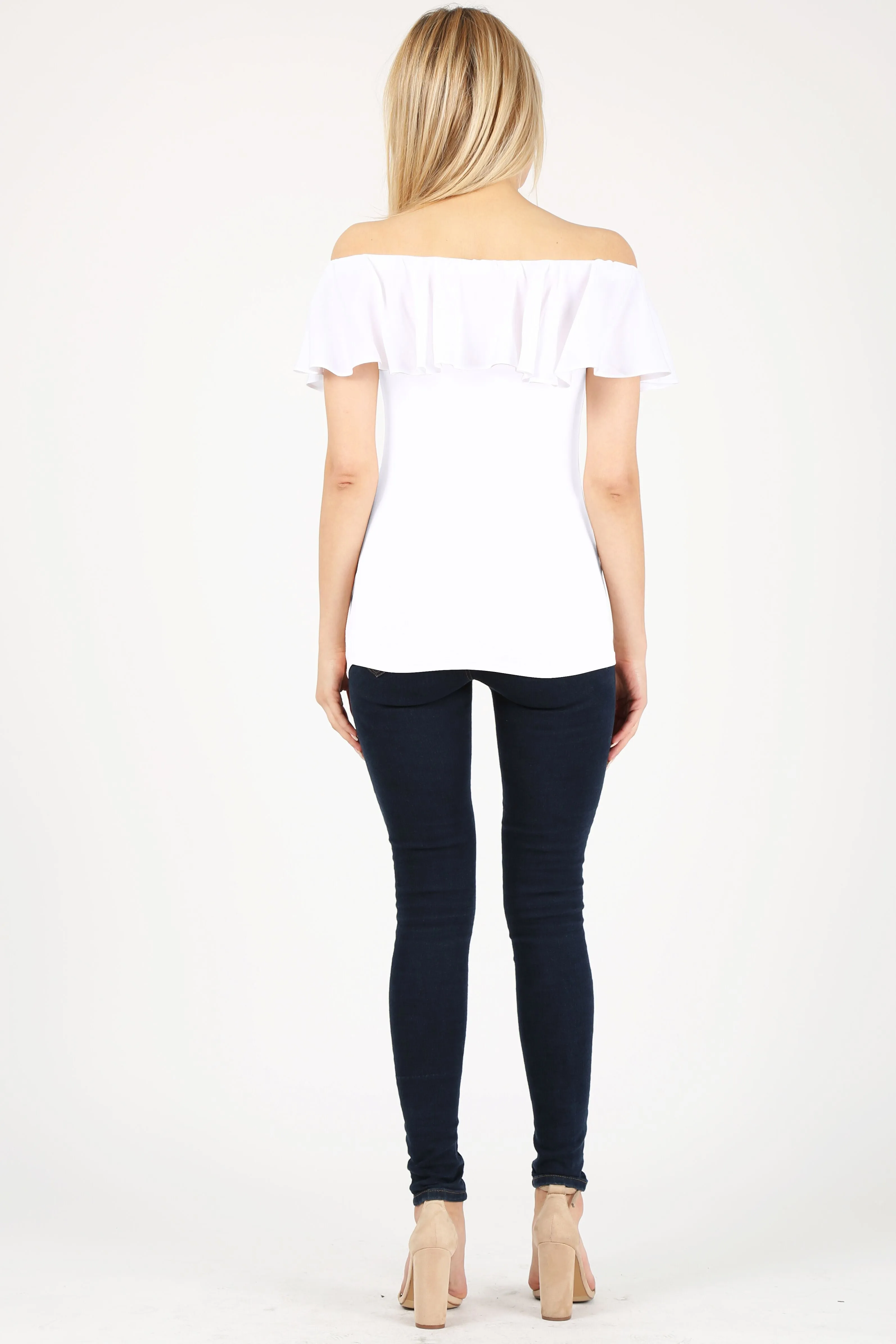 Flaunt the Fit Ruffle Top