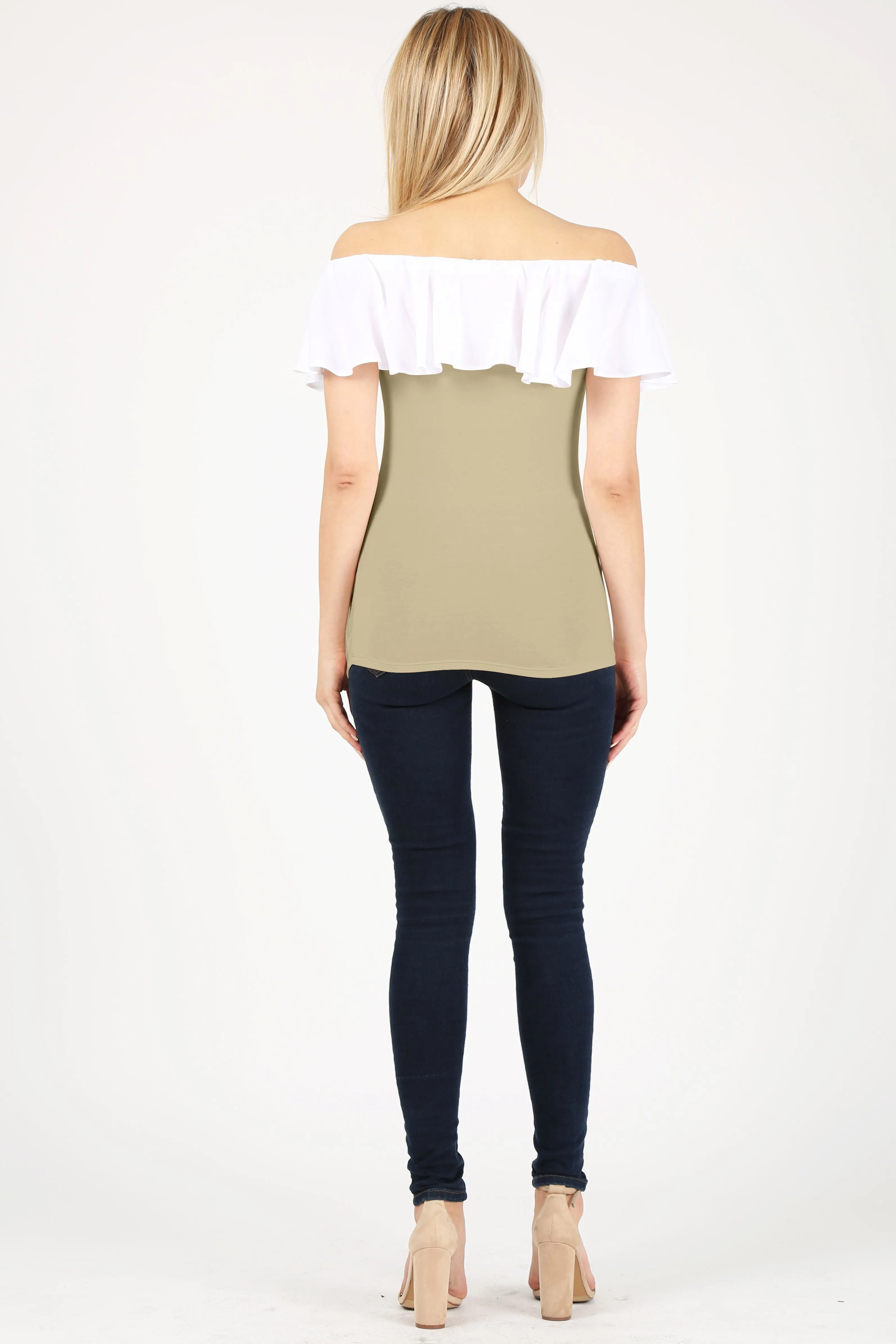 Flaunt the Fit Ruffle Top
