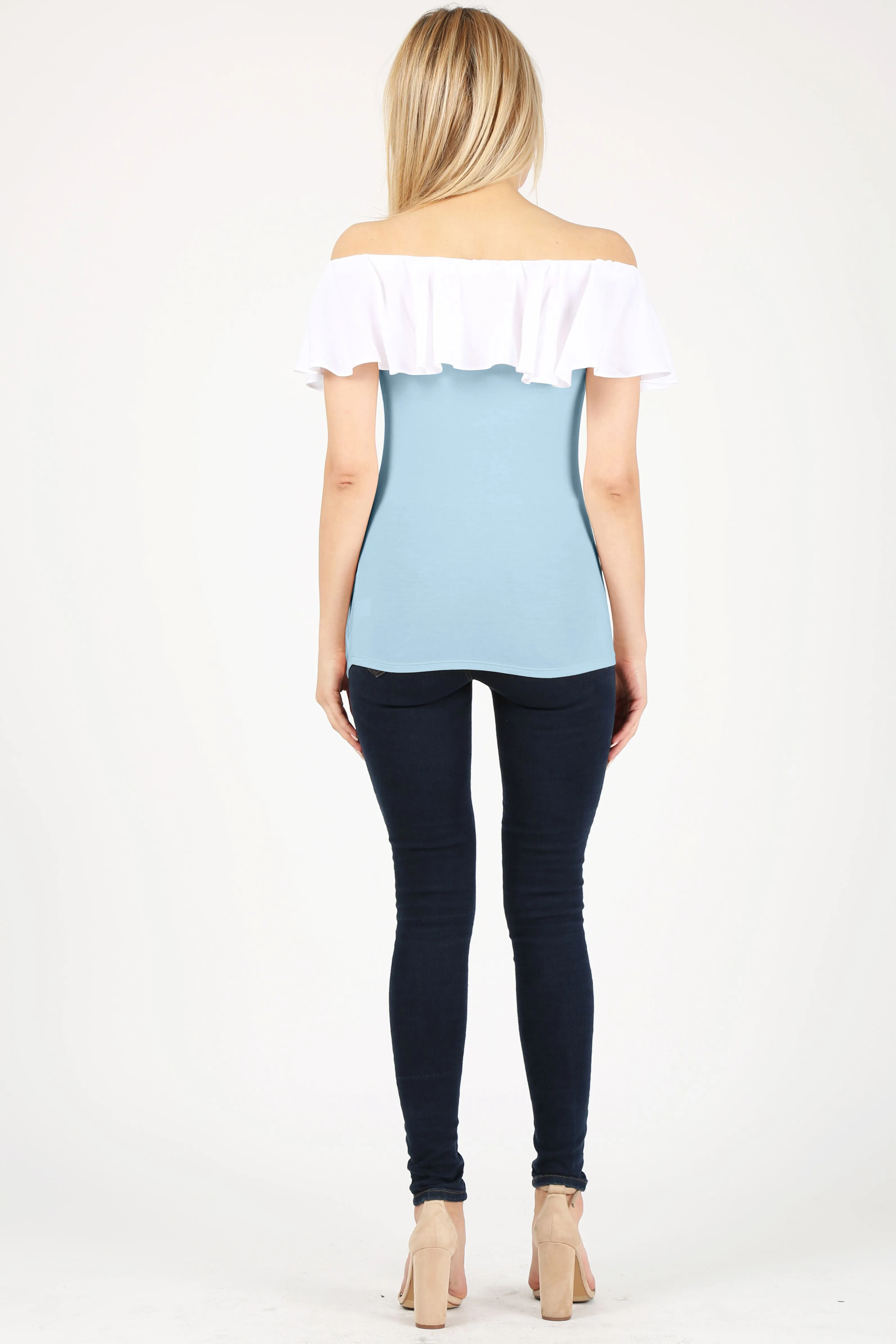 Flaunt the Fit Ruffle Top