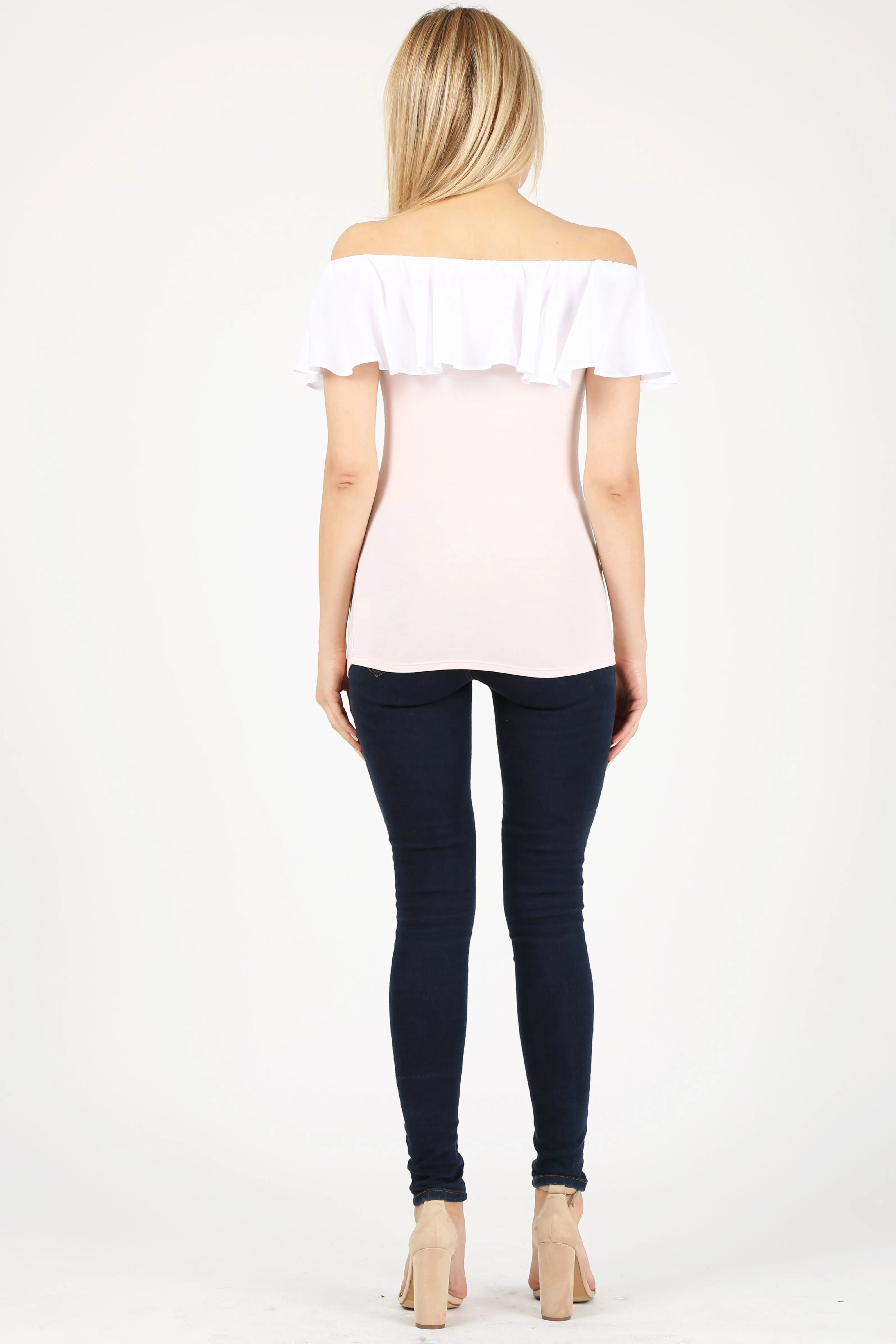 Flaunt the Fit Ruffle Top