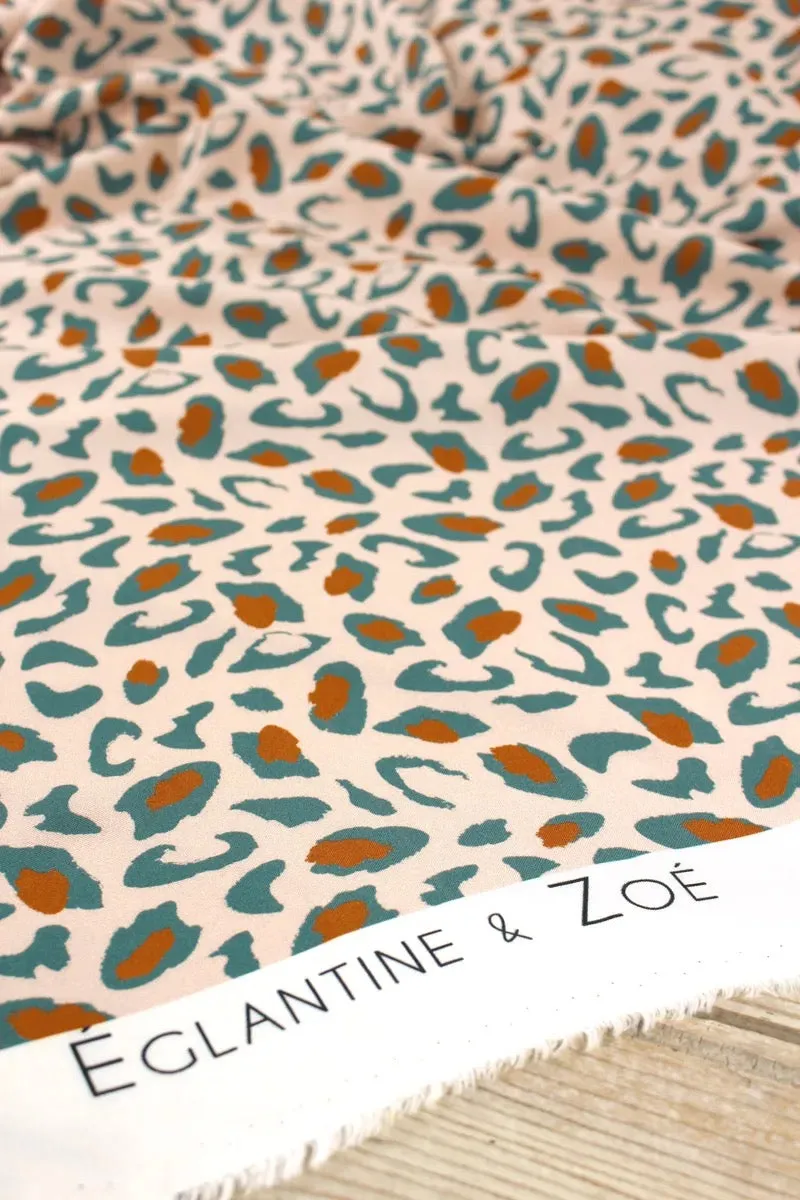 Églantine & Zoé - Bagheera in Eucalyptus Green Viscose Fabric