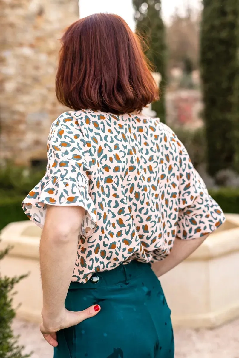 Églantine & Zoé - Bagheera in Eucalyptus Green Viscose Fabric