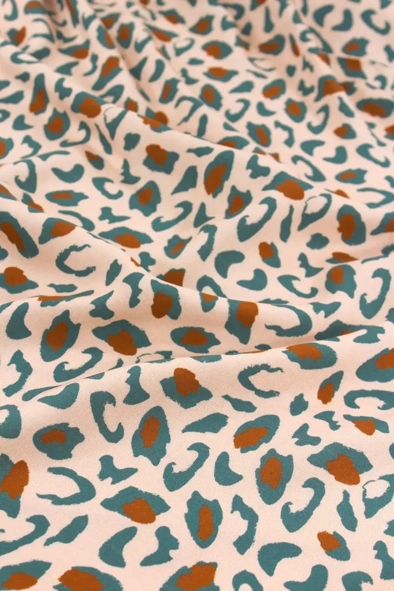 Églantine & Zoé - Bagheera in Eucalyptus Green Viscose Fabric