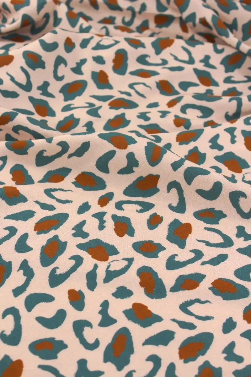 Églantine & Zoé - Bagheera in Eucalyptus Green Viscose Fabric