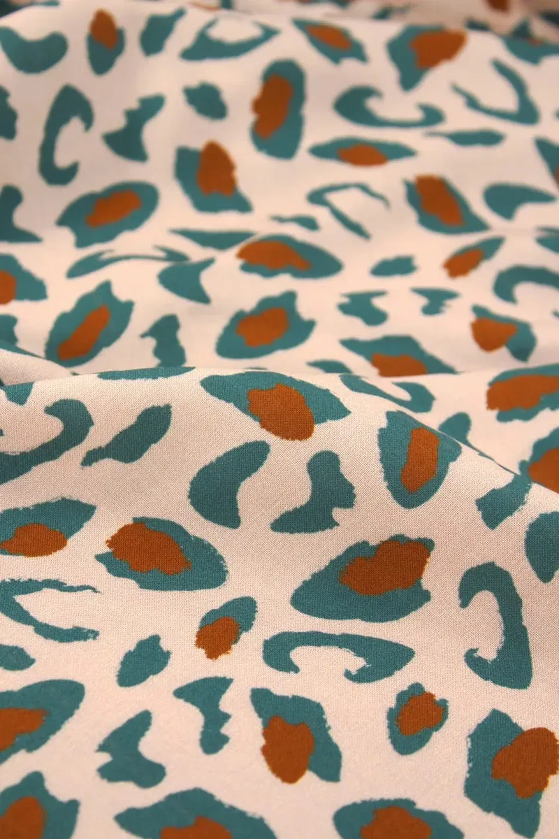 Églantine & Zoé - Bagheera in Eucalyptus Green Viscose Fabric