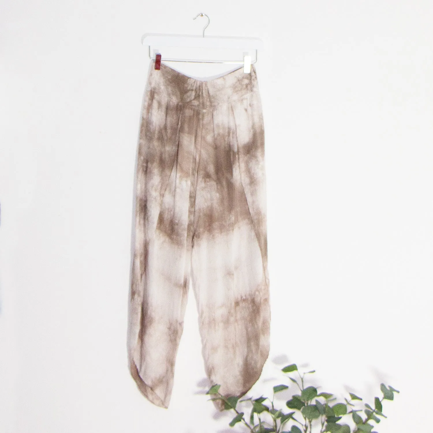 Hareem style trousers with split sides and comfortable under shorts