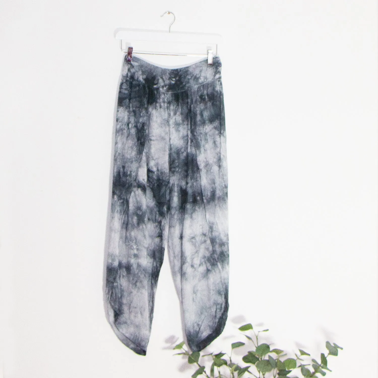 Hareem style trousers with split sides and comfortable under shorts
