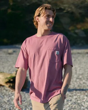 Heritage Recycled Relaxed Fit T-Shirt - Mauve Dusk