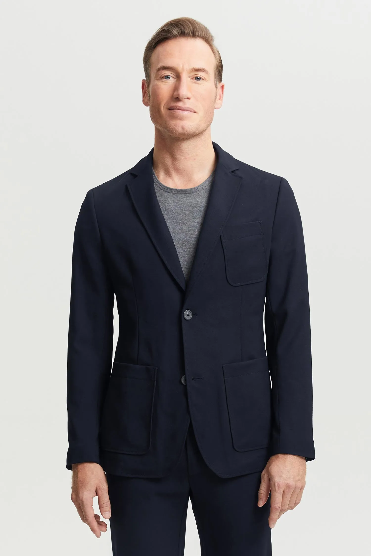 Jere Wool Jacket Blue