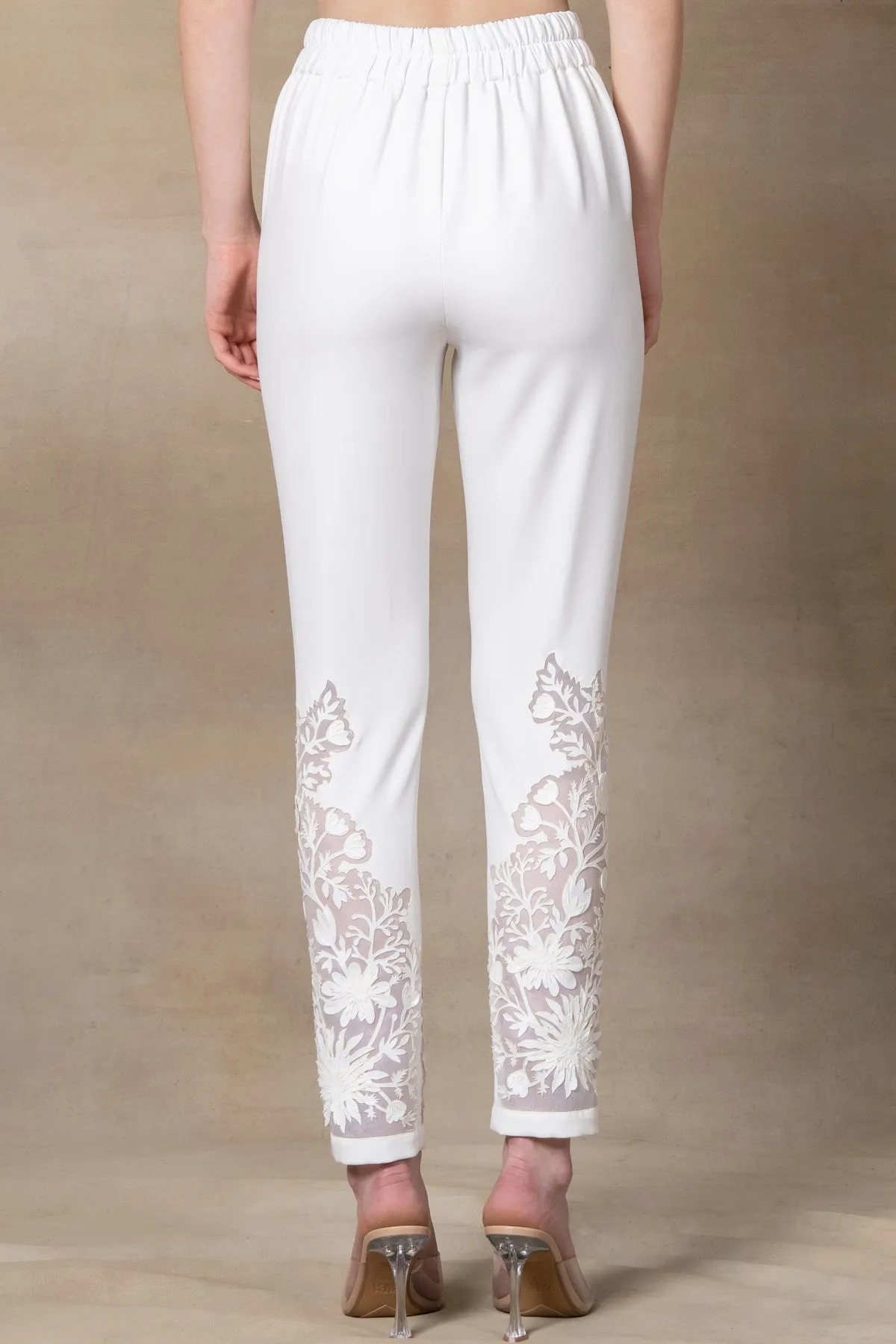 Lace Pants 51 White