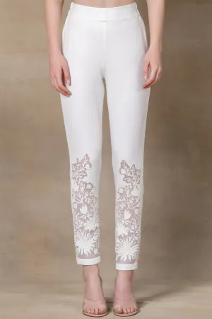 Lace Pants 51 White