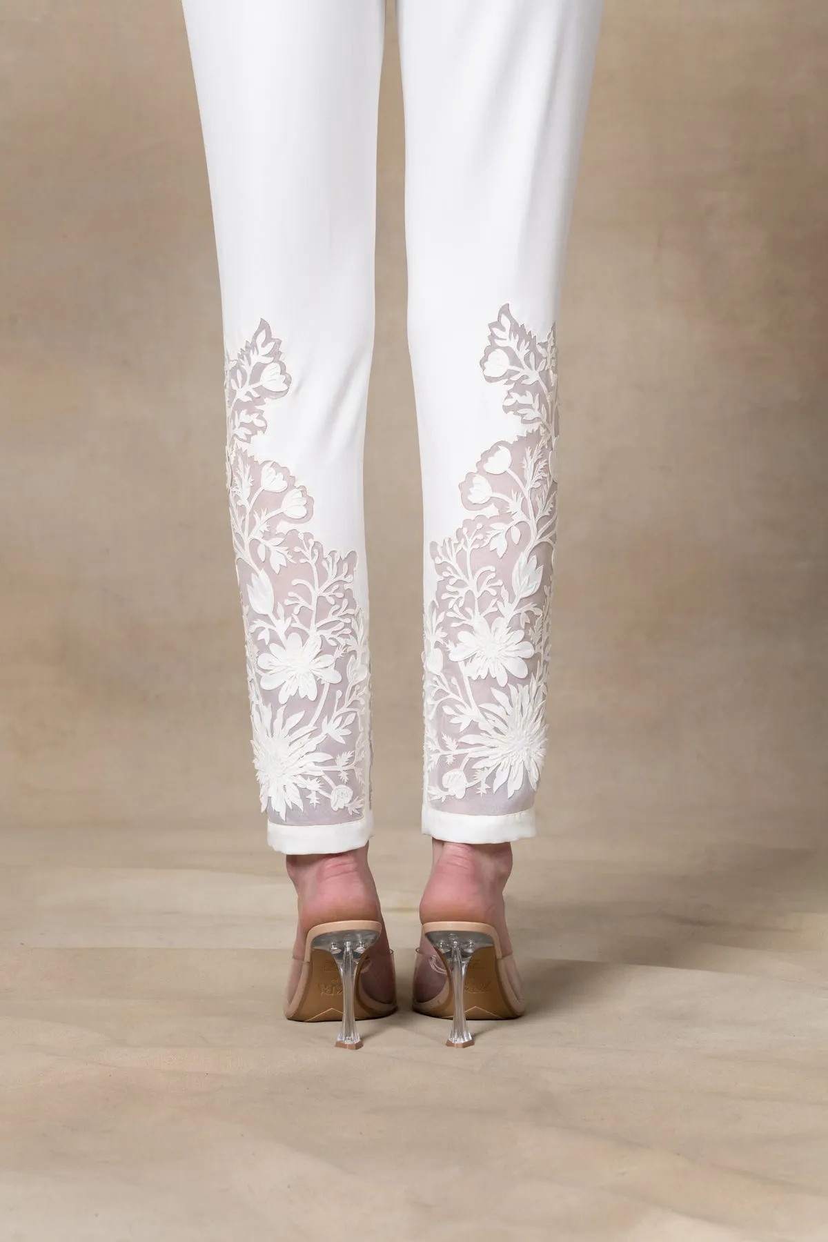 Lace Pants 51 White