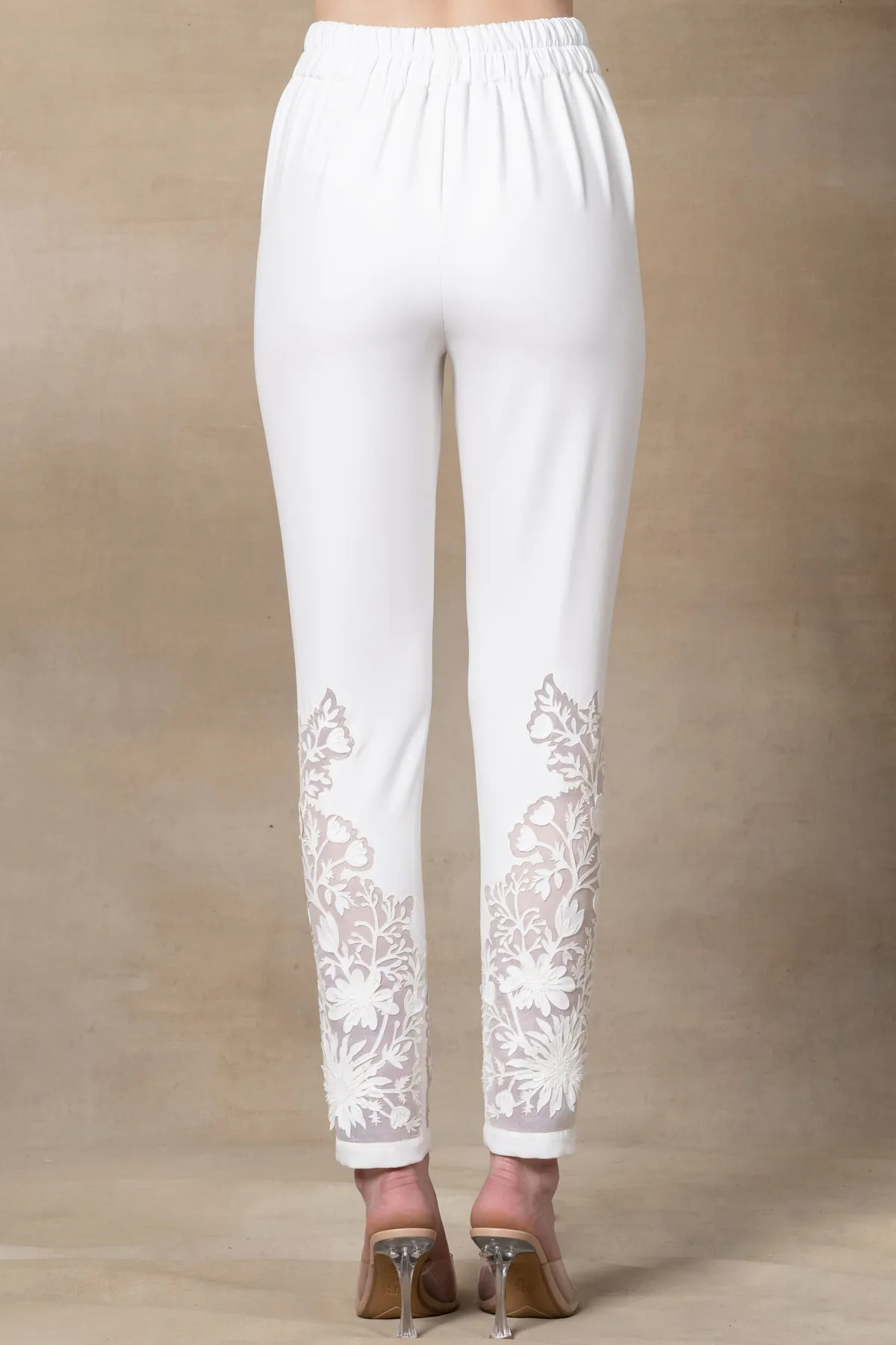 Lace Pants 51 White