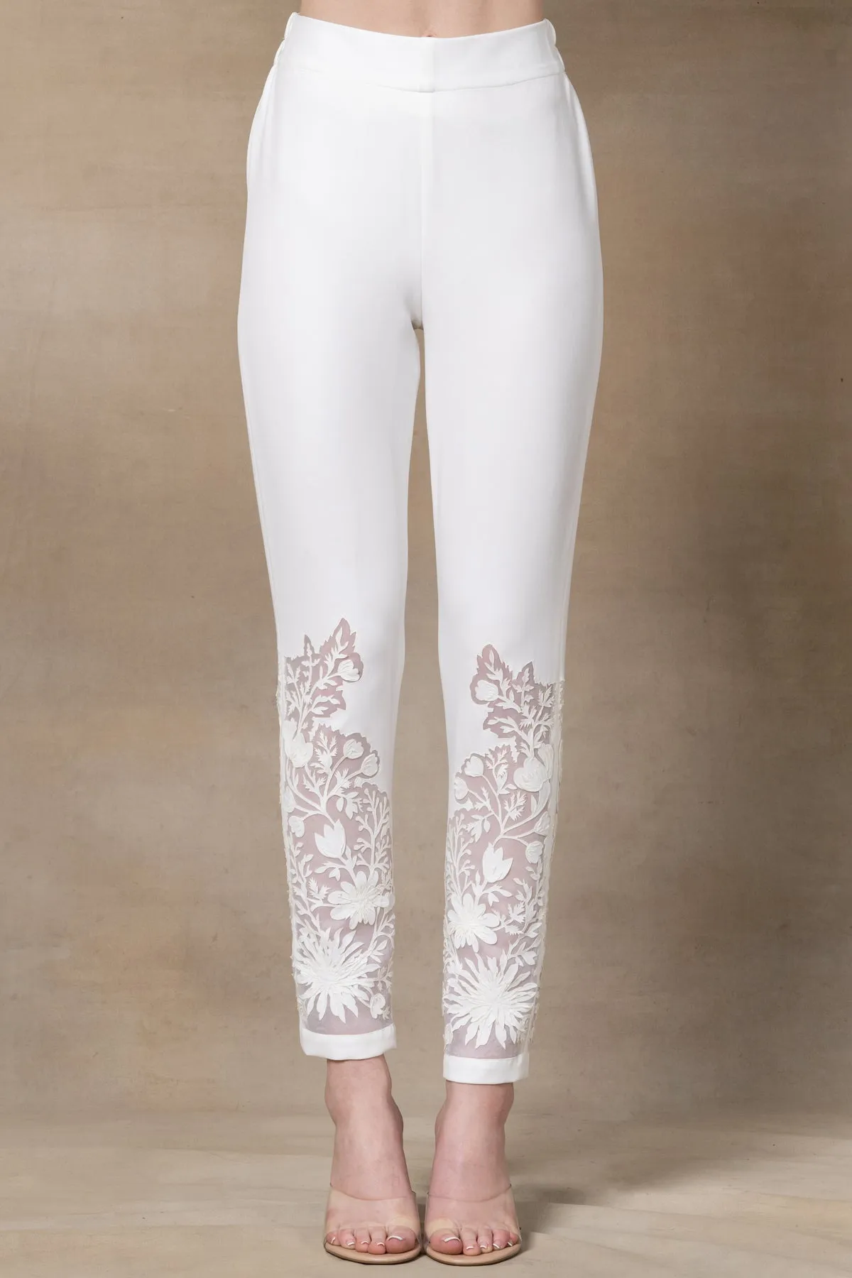 Lace Pants 51 White