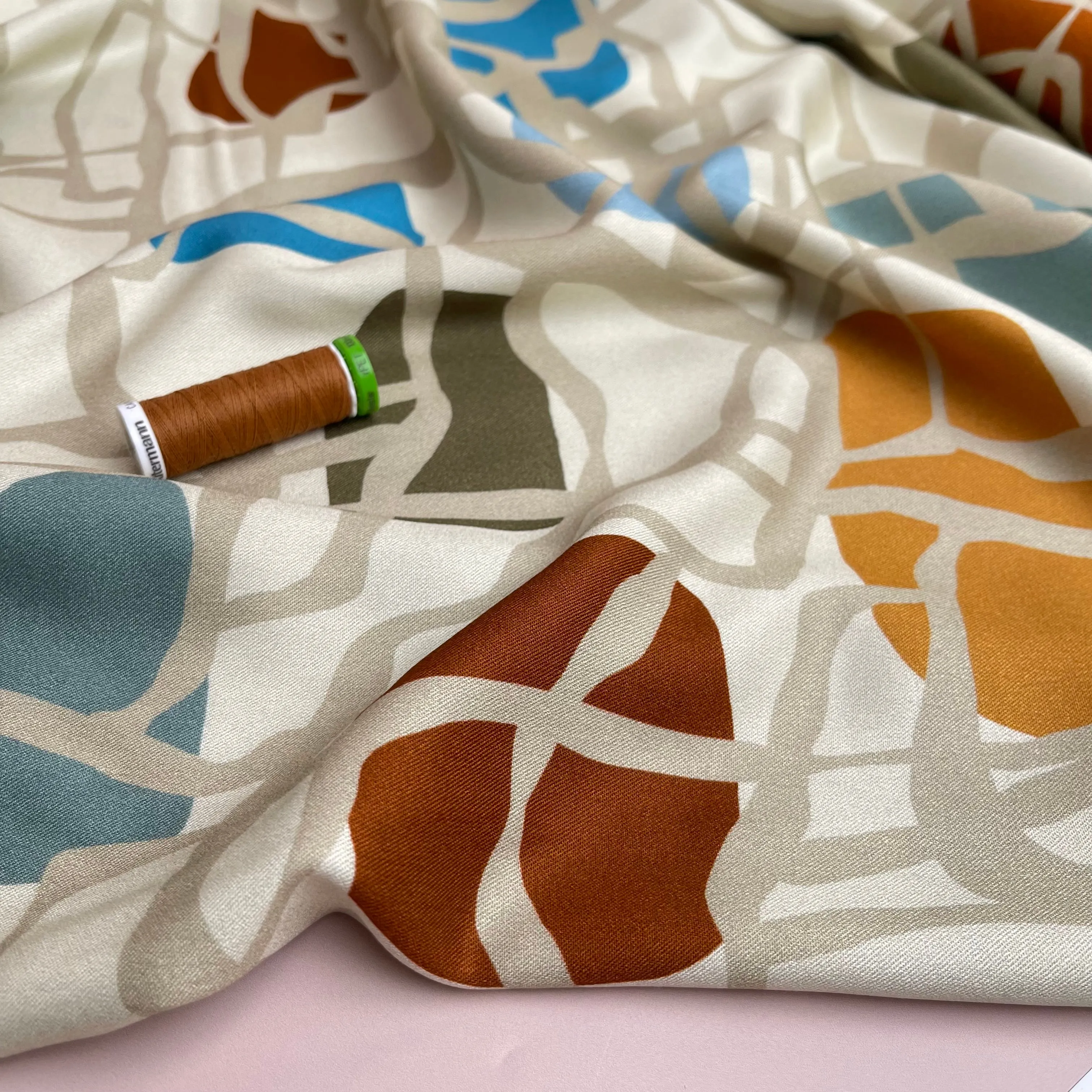 Light & Lush - Coastal Journey Viscose Twill Fabric