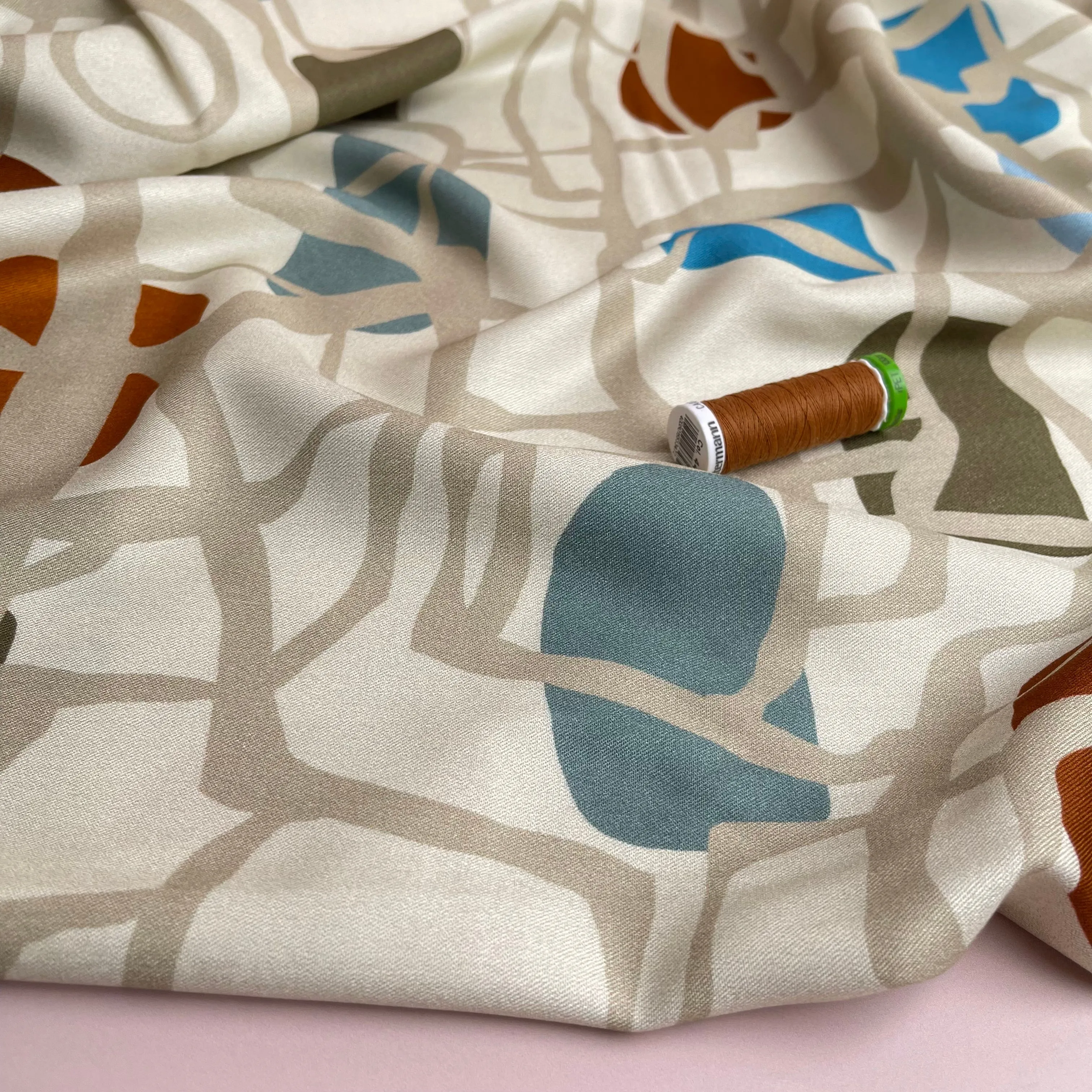 Light & Lush - Coastal Journey Viscose Twill Fabric