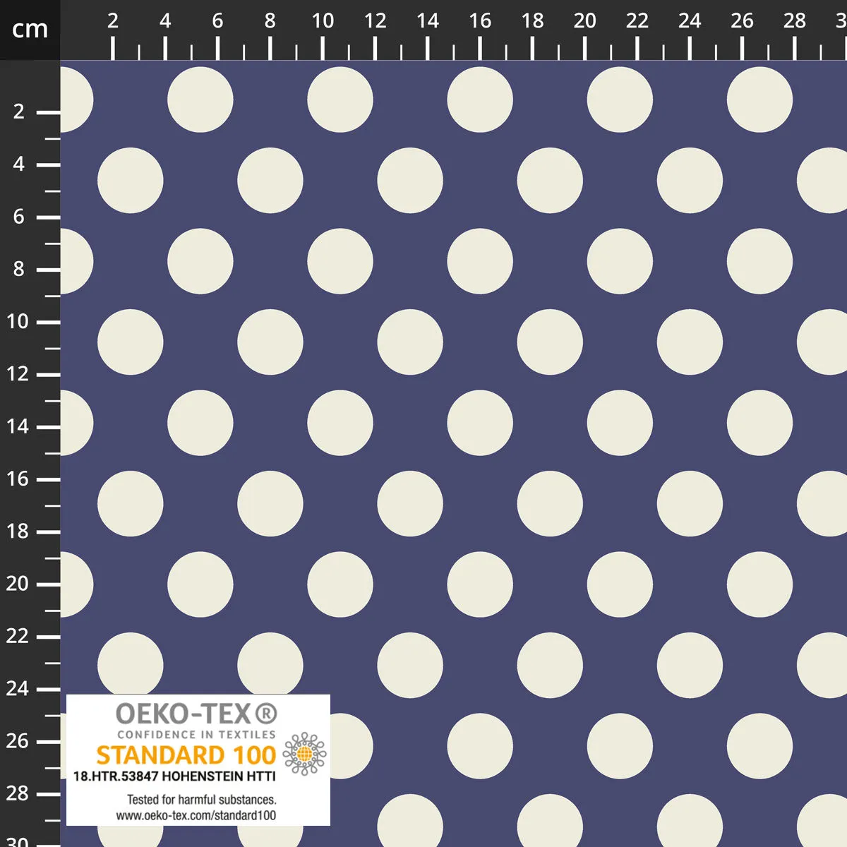 Light & Lush - Large Polka Dots Viscose Twill Fabric