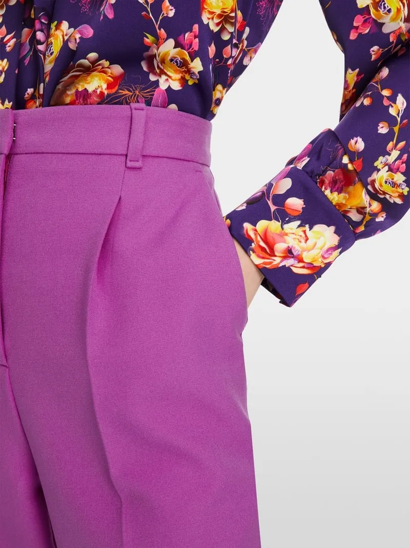 MARCCAIN PINK TAILORED TROUSERS XG8103 W02 224