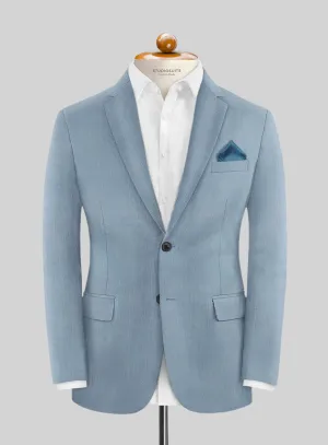 Marco Stretch Ebony Blue Wool Jacket
